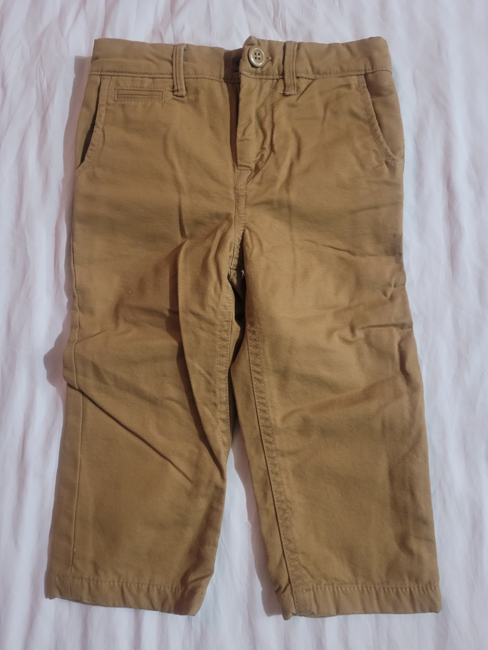 Kids Tan Chino Pants - Brand
